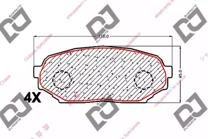 DJ PARTS BP1718